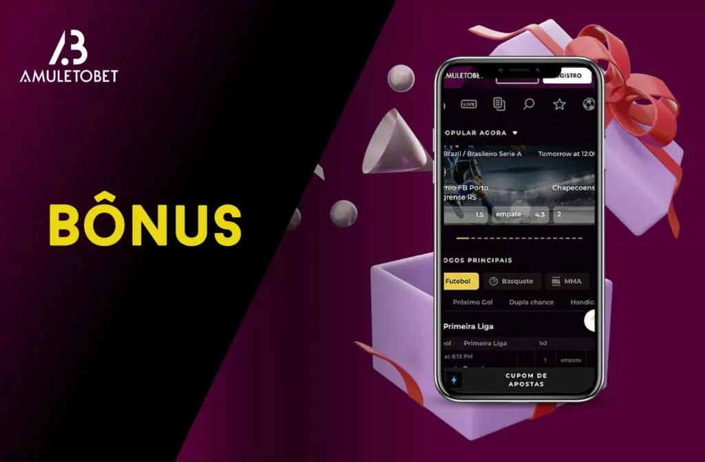 Amuletobet Brasil bônus na casa de apostas e no aplicativo do cassino