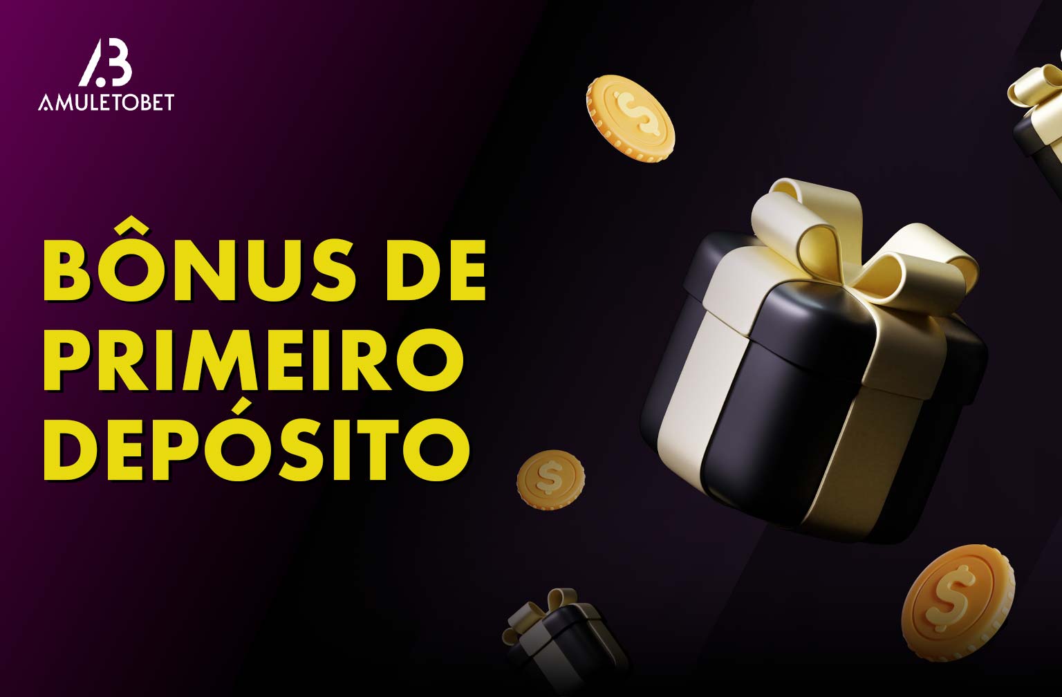 AmuletoBet oferece um bônus no primeiro depósito para jogadores do Brasil.